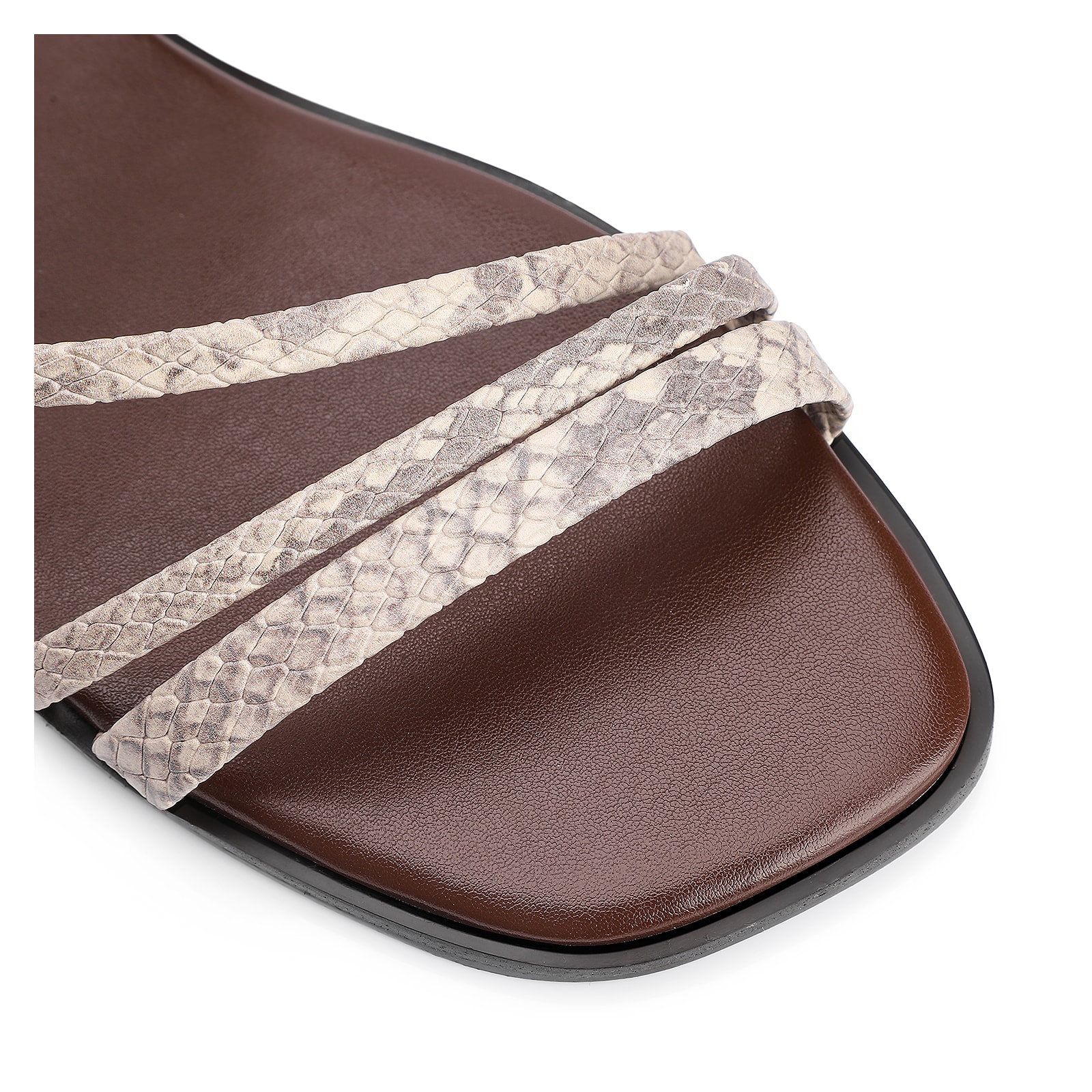 Rasteirinha Alt Python Cinza