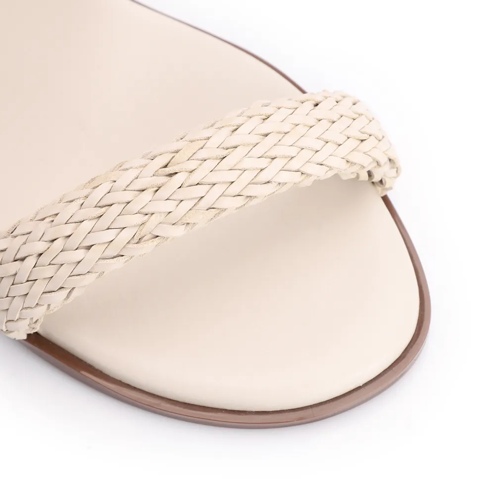 Rasteirinha Alt Tramado Off White - imagem 6