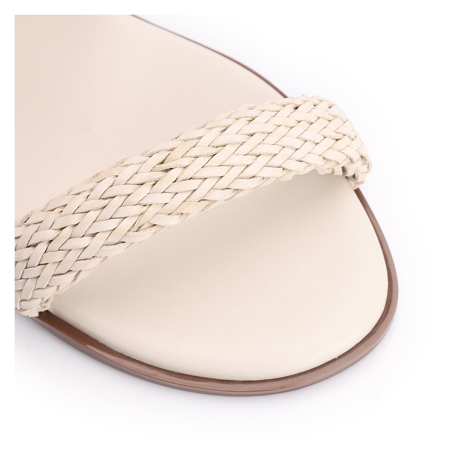 Rasteirinha Alt Tramado Off White