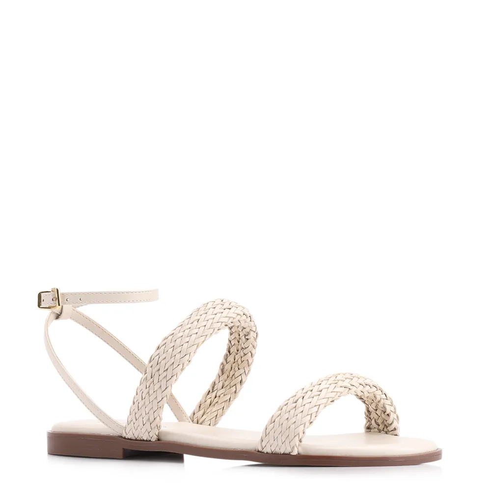 Rasteirinha Alt Tramado Off White
