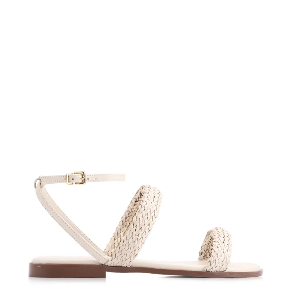 Rasteirinha Alt Tramado Off White - imagem 2