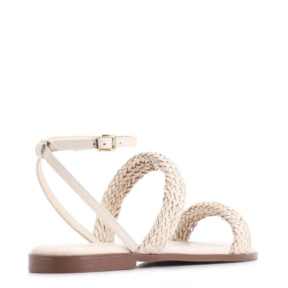 Rasteirinha Alt Tramado Off White - imagem 3