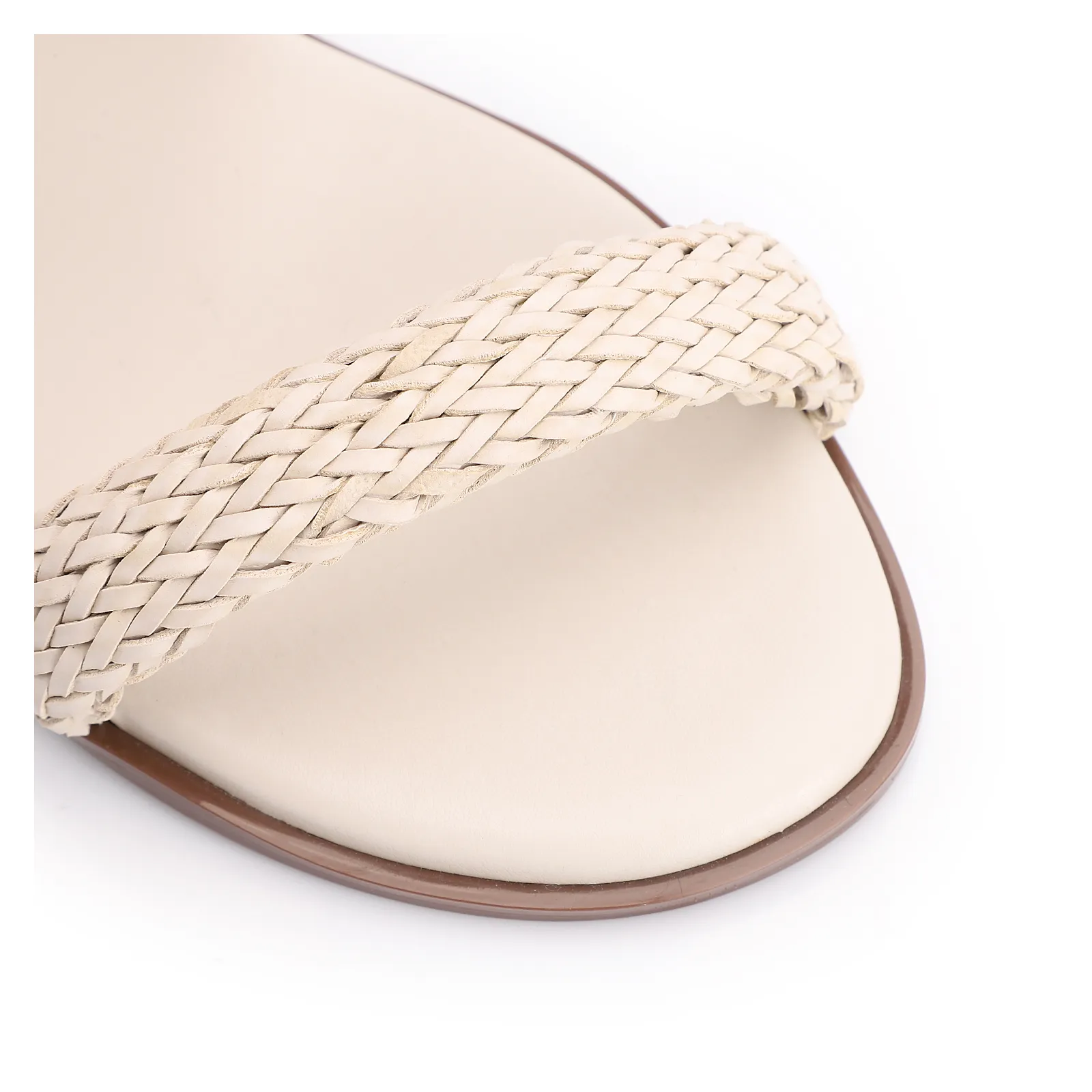 Rasteirinha Alt Tramado Off White