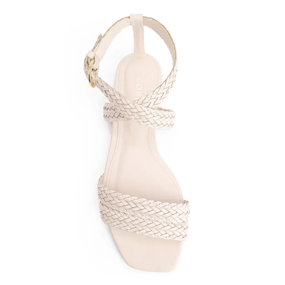 Rasteirinha Alt Tramado Off White - imagem 5