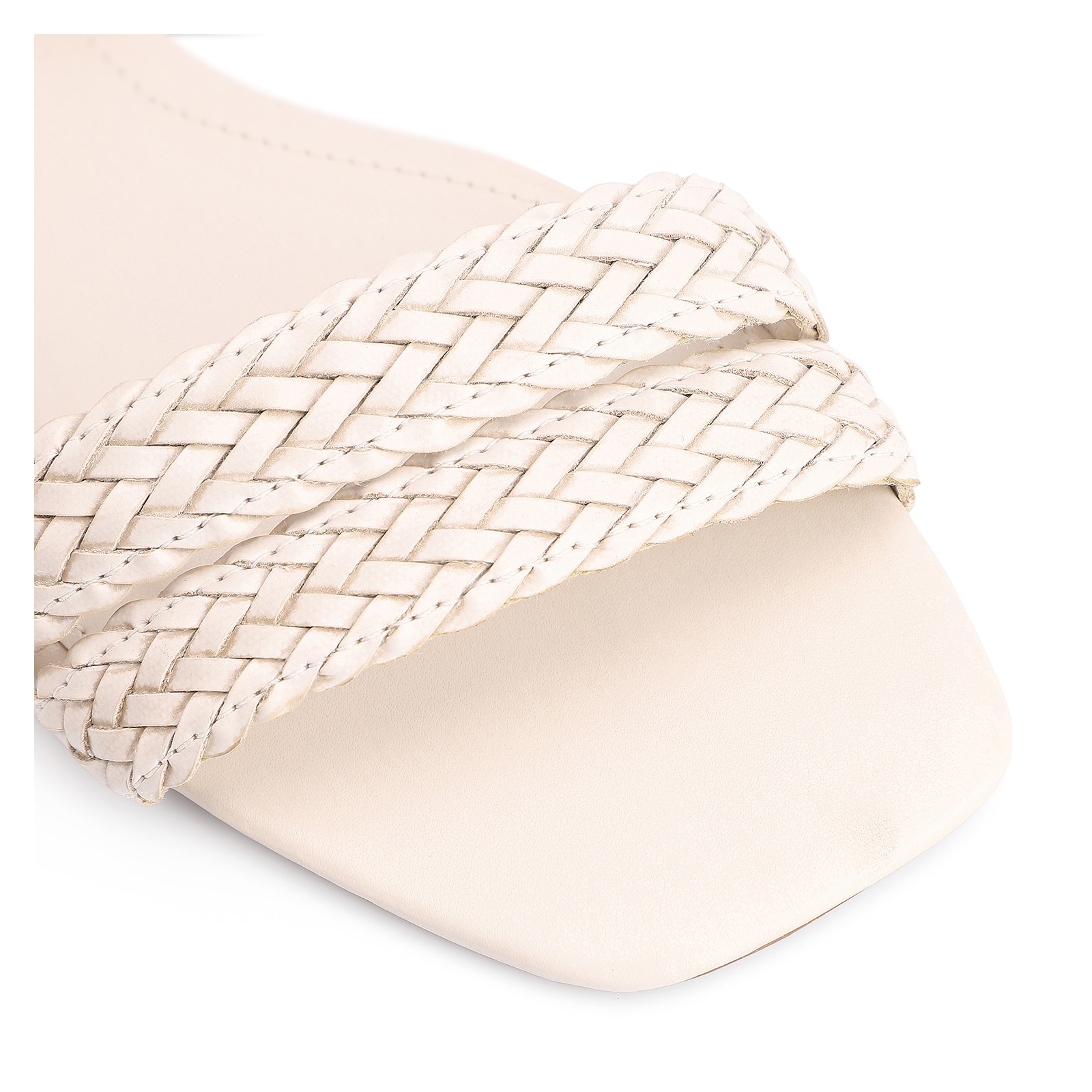 Rasteirinha Alt Tramado Off White