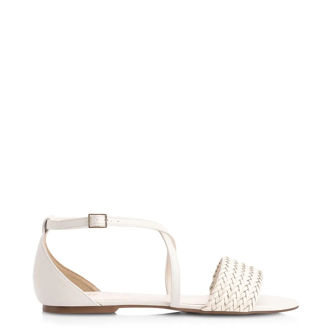 Rasteirinha Alt Tramado Off White - foto 2