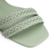 Rasteirinha Alt Tramado Verde - imagem 7