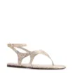 Rasteirinha Animal Print Alt Python Off White - imagem 1