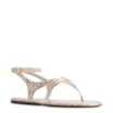 Rasteirinha Animal Print Alt Python Off White - imagem 1