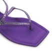 Rasteirinha Cetim Roxo - imagem 7