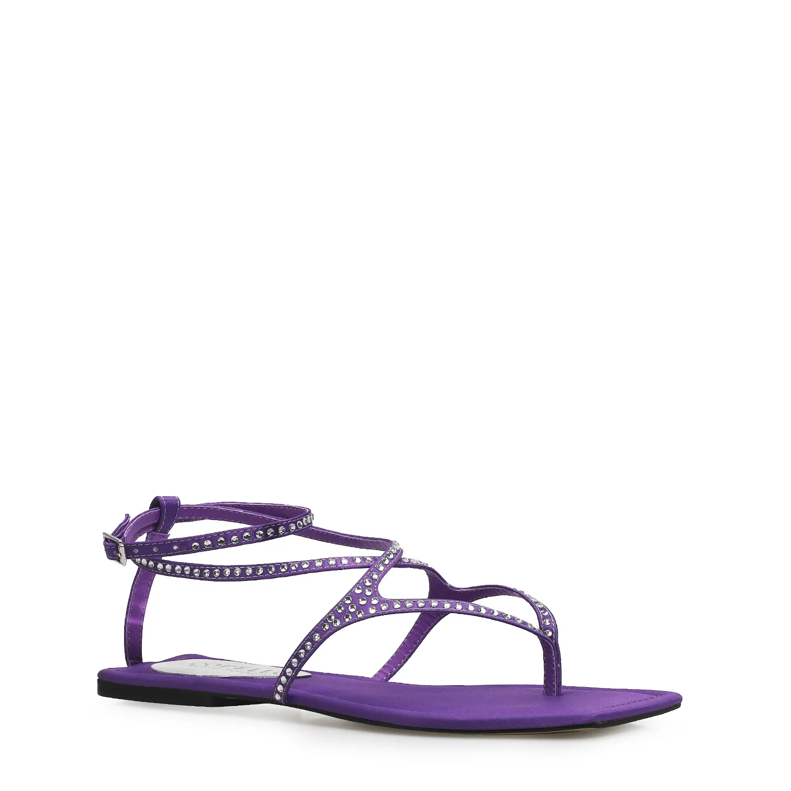 Rasteirinha Cetim Roxo