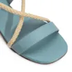 Rasteirinha Couro Azul - imagem 7
