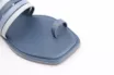 Rasteirinha Couro Azul - imagem 7