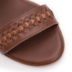 Rasteirinha Couro Chocolate/Couro Caramelo - imagem 6