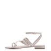 Rasteirinha Couro Estonado Off White - imagem 5