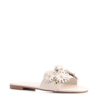 Couro Flores Off White