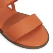 Rasteirinha Couro Laranja - imagem 7