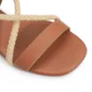 Rasteirinha Couro Marrom - imagem 6