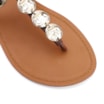 Rasteirinha Couro Marrom - imagem 6