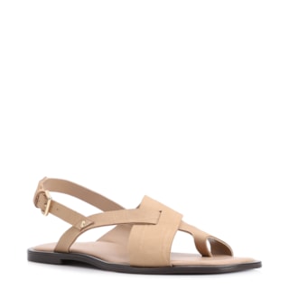 Couro Nobuck Croco Bege