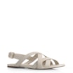 Rasteirinha Couro Off White - imagem 1
