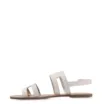Rasteirinha Couro Off White - imagem 4