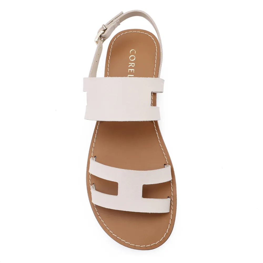 Rasteirinha Couro Off White - imagem 5