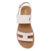Rasteirinha Couro Off White - imagem 5