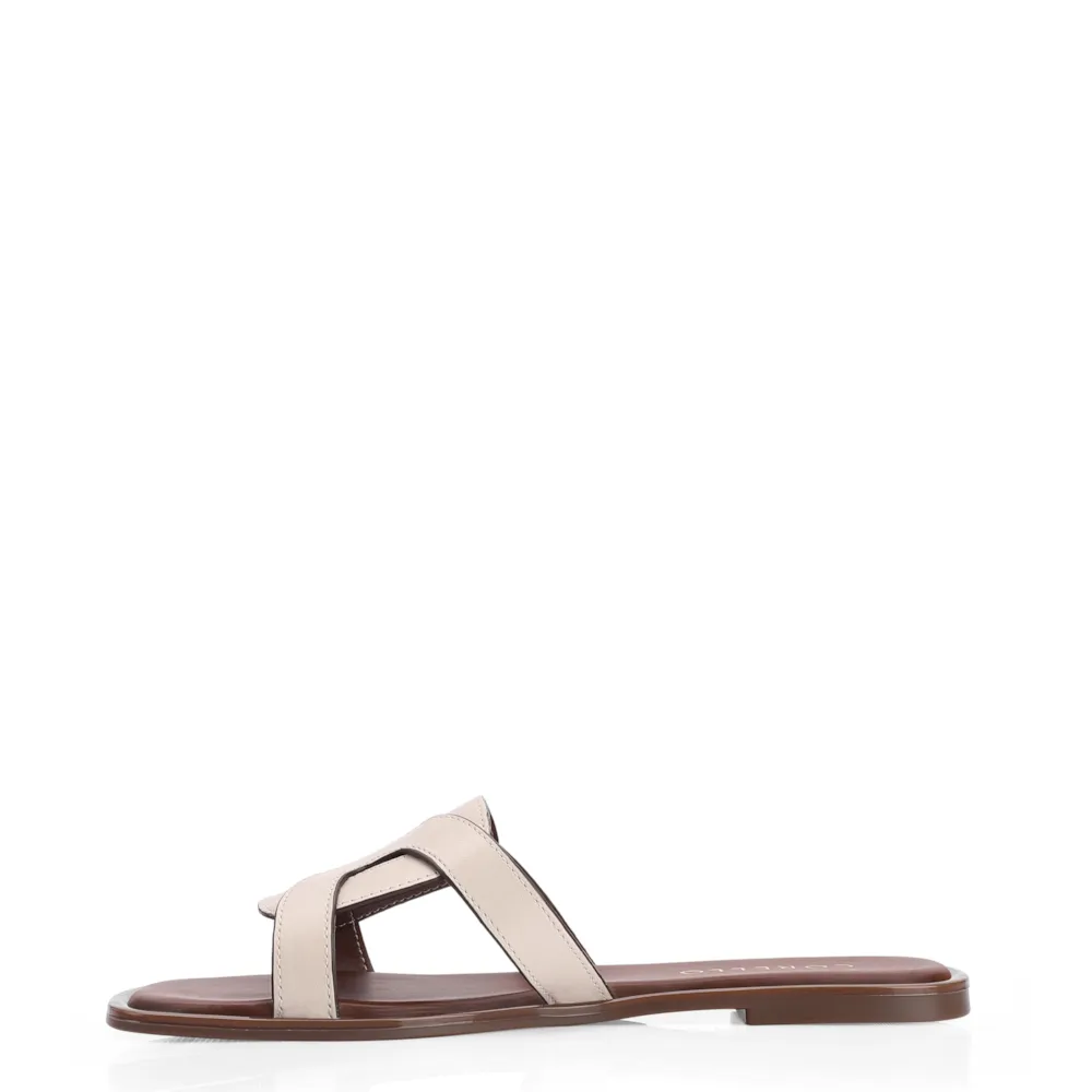 Rasteirinha Couro Off White - imagem 4