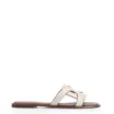 Rasteirinha Couro Off White - imagem 2