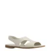 Rasteirinha Couro Off White - imagem 1