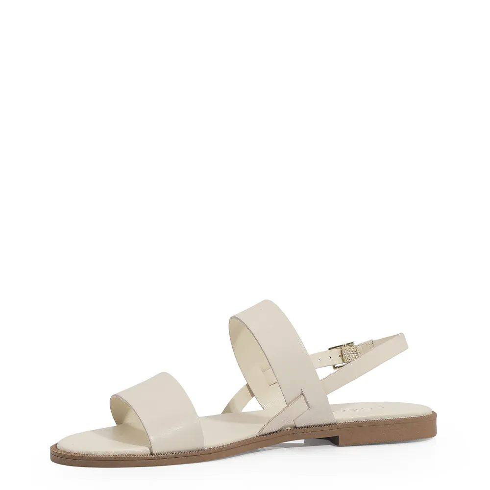 Rasteirinha Couro Off White - imagem 5