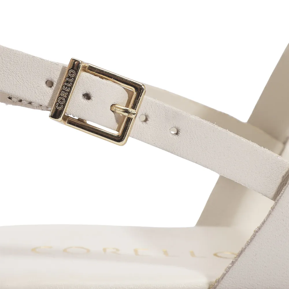 Rasteirinha Couro Off White - imagem 8