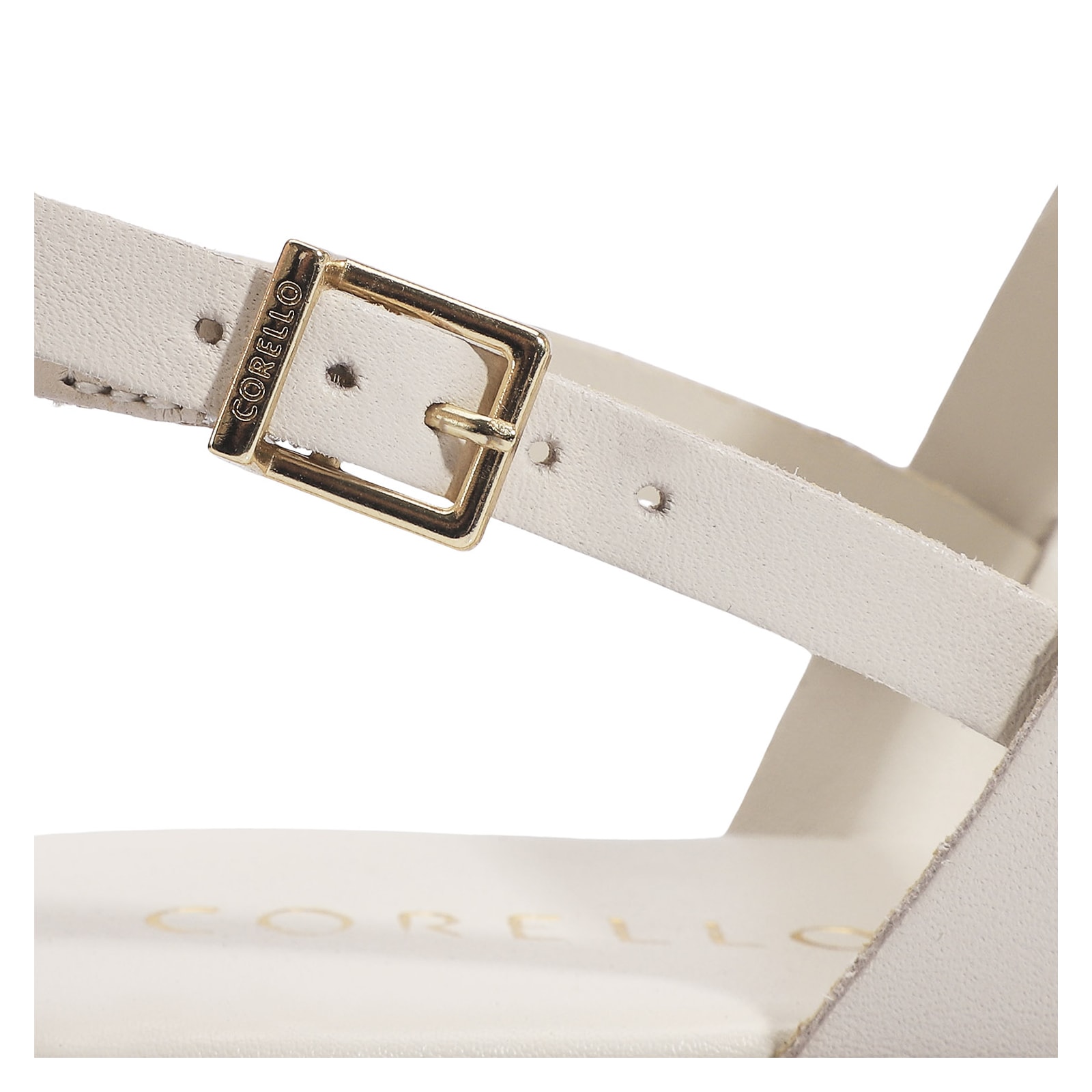 Rasteirinha Couro Off White