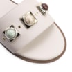 Rasteirinha Couro Off White - imagem 6