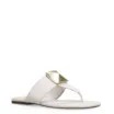 Rasteirinha Couro Off White - imagem 1