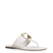 Rasteirinha Couro Off White - imagem 1