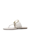 Rasteirinha Couro Off White - imagem 4