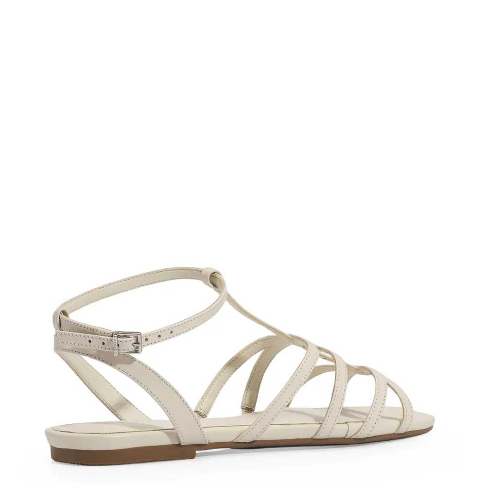 Rasteirinha Couro Off White - imagem 4