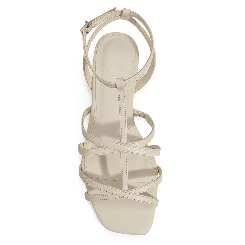 Rasteirinha Couro Off White - imagem 6