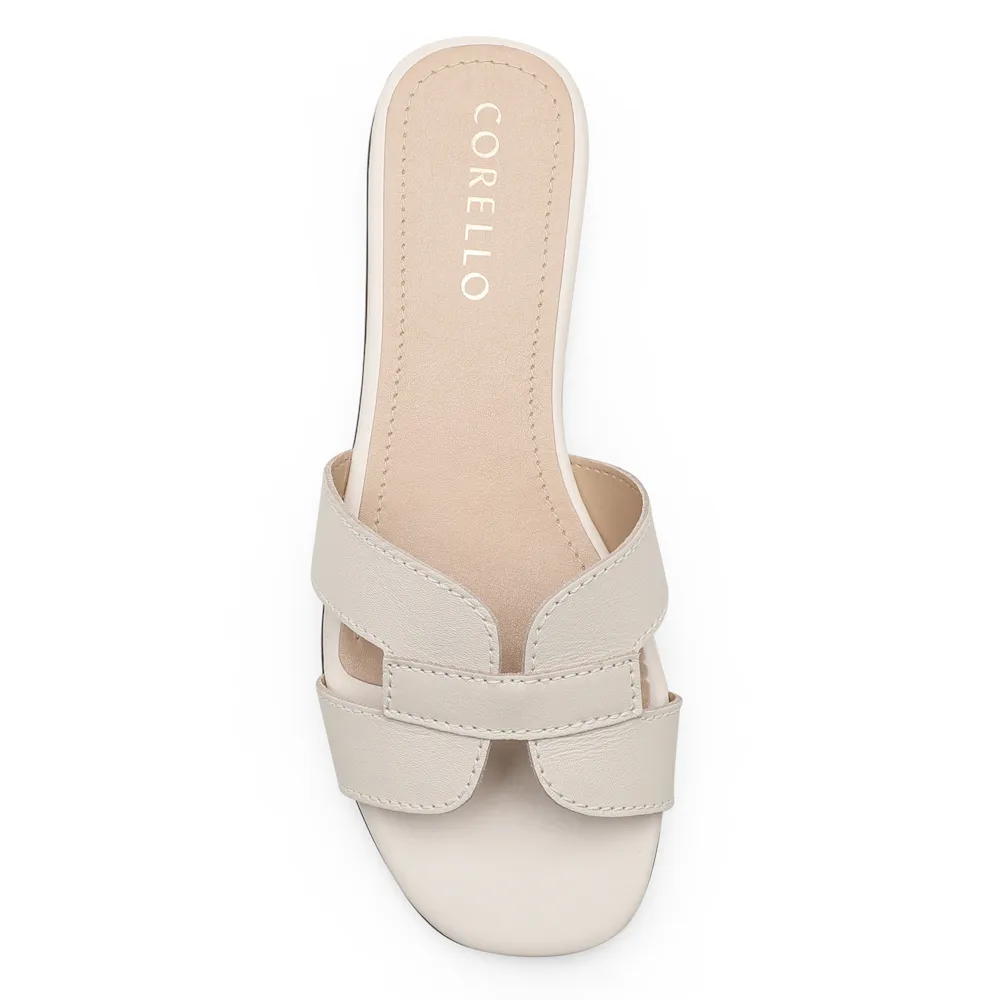 Rasteirinha Couro Off White - imagem 5