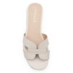 Rasteirinha Couro Off White - imagem 5