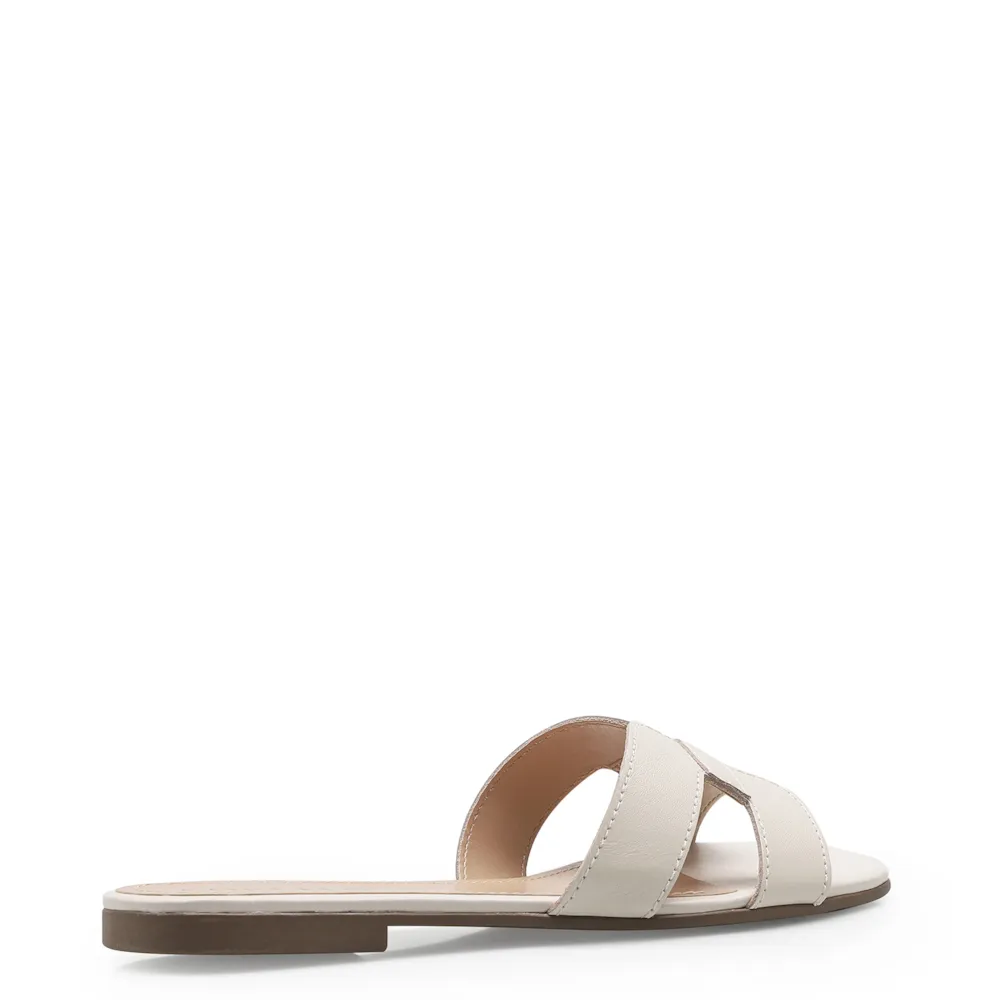 Rasteirinha Couro Off White - imagem 3