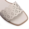 Rasteirinha Couro Off White - imagem 6