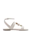 Rasteirinha Couro Off White - imagem 3