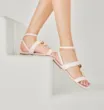Rasteirinha Couro Off White - imagem 2