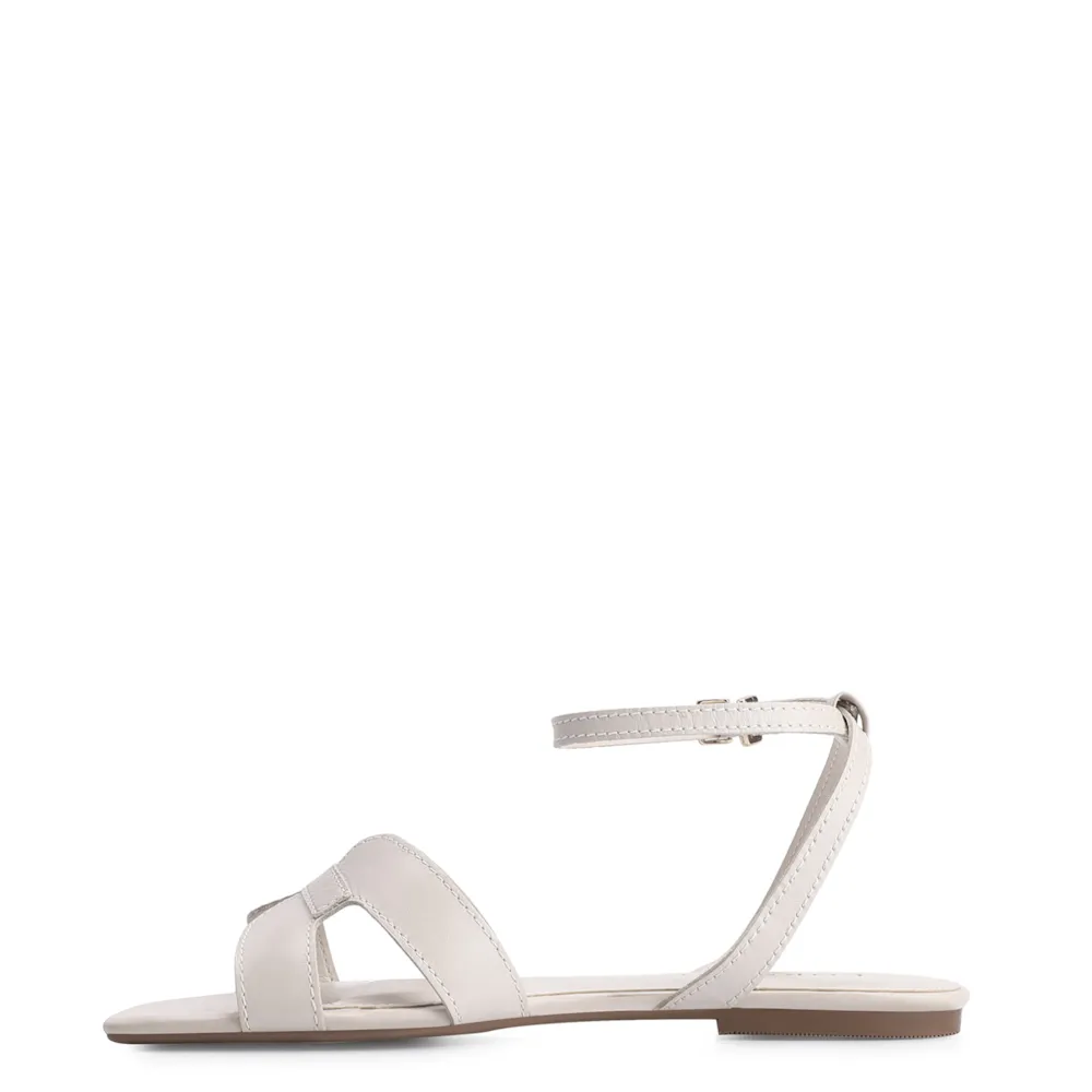Rasteirinha Couro Off White - imagem 4