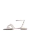 Rasteirinha Couro Off White - imagem 4