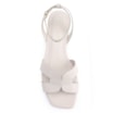 Rasteirinha Couro Off White - imagem 5