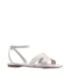 Rasteirinha Couro Off White - imagem 1